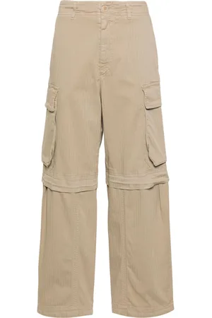 SEMICOUTURE Herringbone cargo trousers