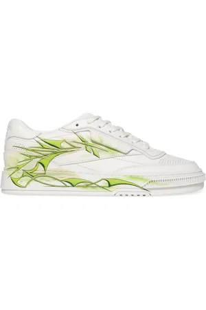 Reebok Club C logo-print sneakers