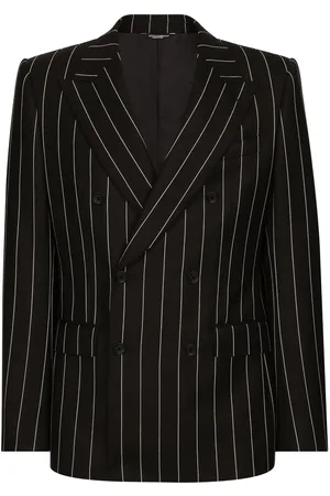 Dolce & Gabbana Pinstripe-pattern wool blazer