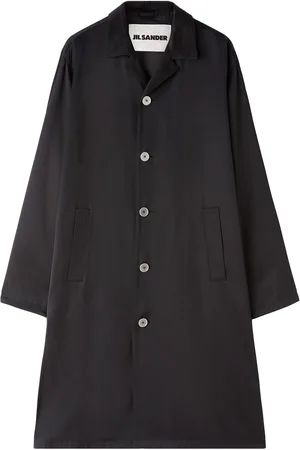 Jil Sander Button-down single-breasted coat