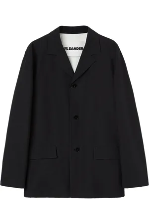 Jil Sander Deconstructed cotton shirt jacket