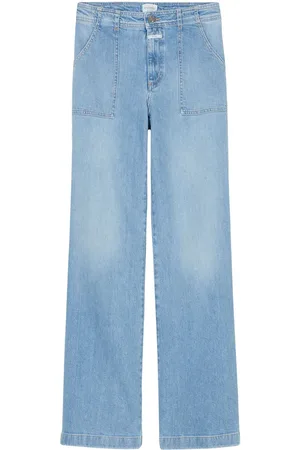 Closed High-rise straight-leg jeans