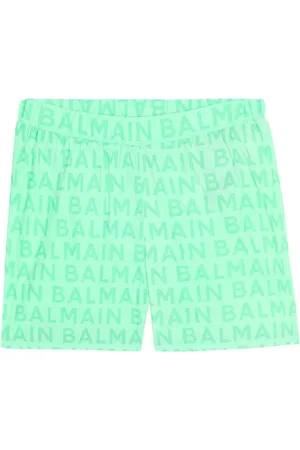 Balmain Logo-print swim shorts