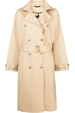 Patrizia Pepe Double-breasted cotton coat
