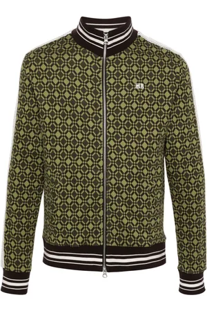 WALES BONNER Power zip-up sweatshirt
