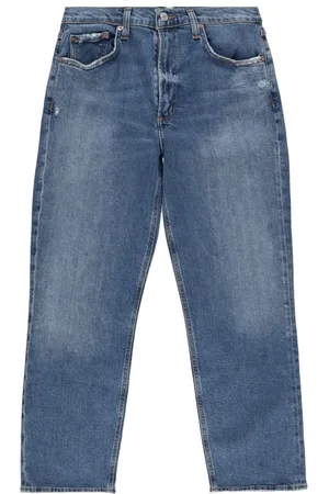 AGOLDE Kye cropped straight-leg stretch jeans