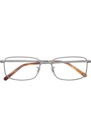Ray-Ban Rectangular-frame straight-arms glasses