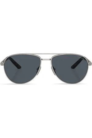 Prada Logo-print pilot sunglasses