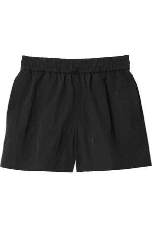Burberry EKD-embroidered track shorts
