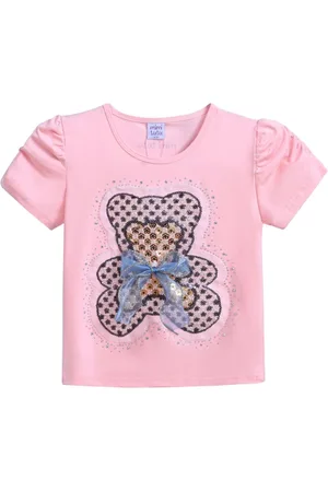 Mimi Tutu Bear-appliqu?? T-shirt