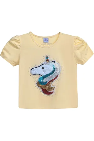 Mimi Tutu Unicorn-appliqu?? T-shirt