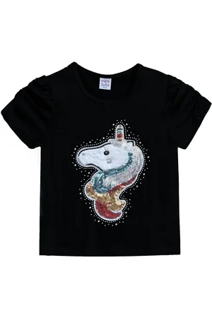 Mimi Tutu Unicorn-appliqu?? T-shirt
