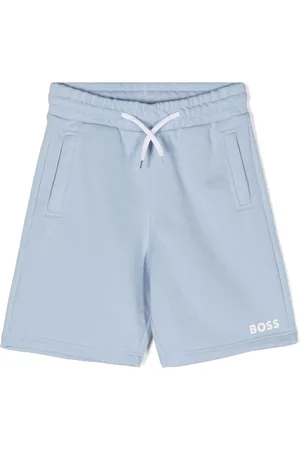 HUGO BOSS Logo-print jersey shorts