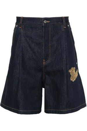 OFF-WHITE 90SLOGO DEN SHORTS