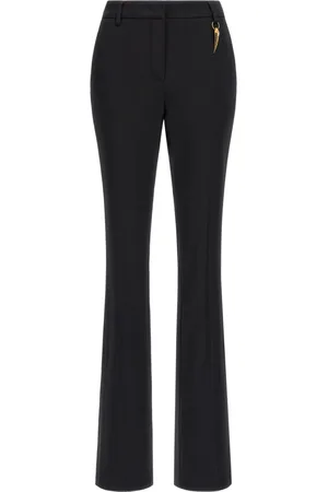 Roberto Cavalli Tiger Tooth bootcut trousers
