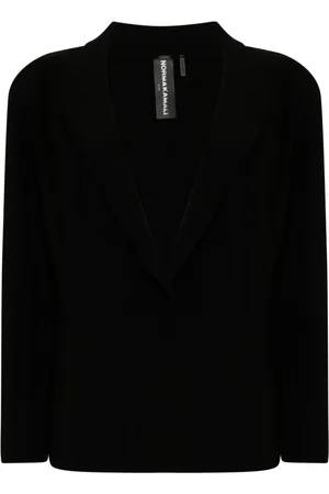 Norma Kamali Easy-fit single-breasted jacket