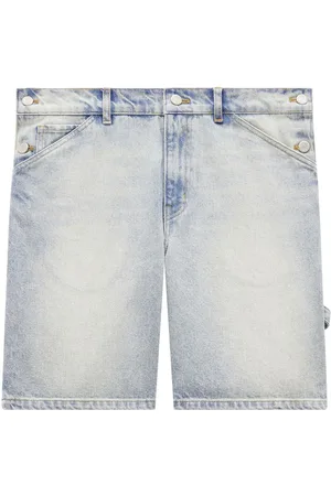 Courrèges Sailor denim shorts