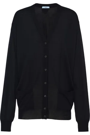 Prada V-neck cashmere cardigan