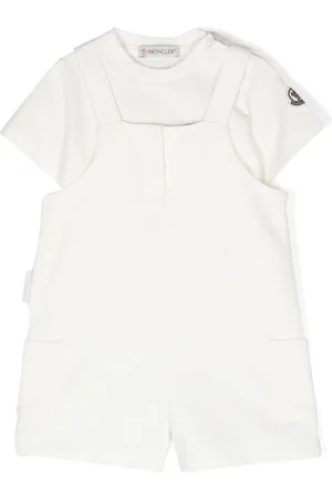 Moncler Jersey T-shirt and dungaree set