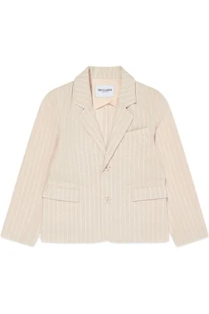 Trussardi Pinstripe single-breasted blazer