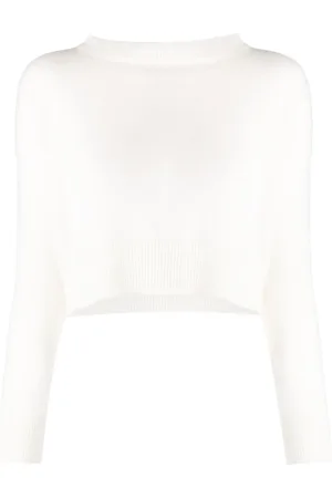 Teddy Cashmere Genova cropped cashmere jumper