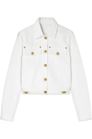 VERSACE Medusa Head-buttons denim jacket