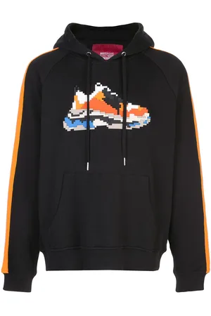 MOSTLY HEARD RARELY SEEN Vibrant Wave raglan hoodie