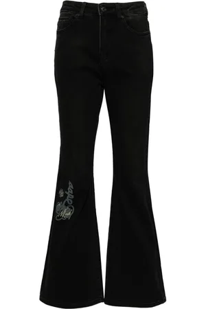 A Bathing Ape High-waisted flared jeans