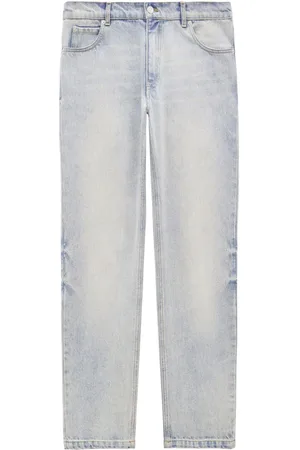 Courrèges Tapered-leg cotton jeans
