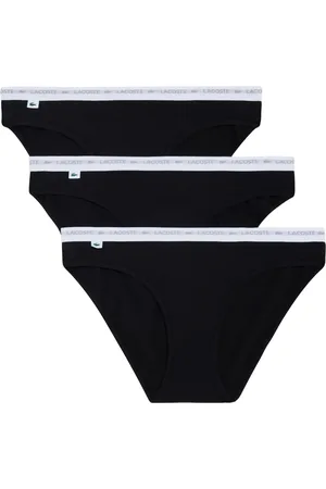 Lacoste Logo-waistband briefs (pack of three)