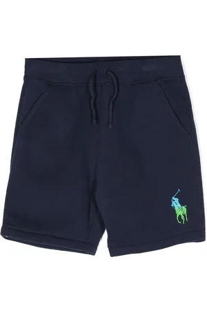 Ralph Lauren Ombr?? Pony-print shorts