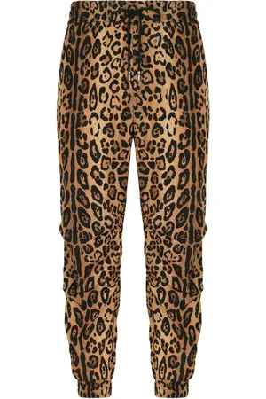 Dolce & Gabbana Leopard-print track pants