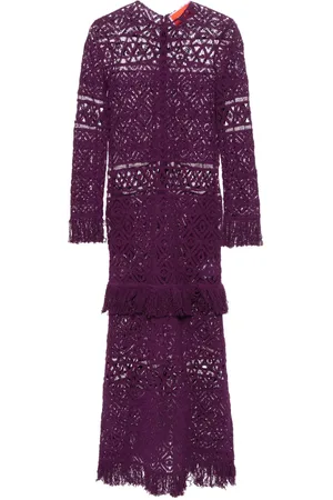 La DoubleJ Lacey Swing macram?? dress
