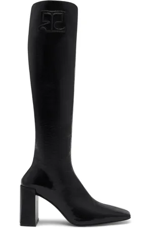 Courrèges Heritage Naplack 70mm leather boots
