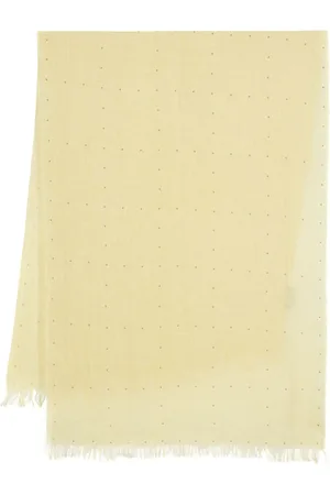 Fabiana Filippi Stud-detail poplin scarf