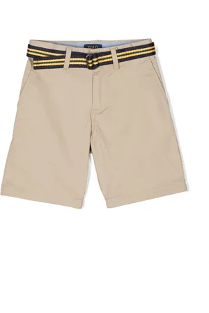 Ralph Lauren Belted cotton shorts
