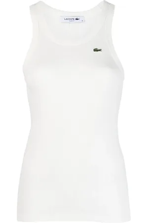 Lacoste Logo-appliqu?? knitted tank top
