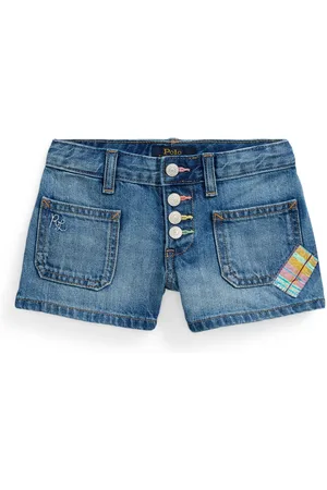 Ralph Lauren Patch-detail denim shorts