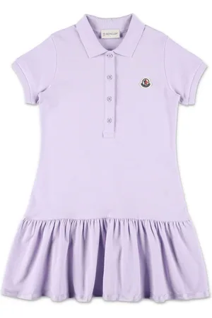 Moncler Logo-patch piqu?? polo dress
