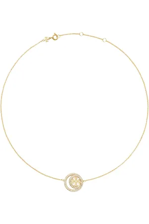 Tory Burch Miller Double Ring pendant necklace