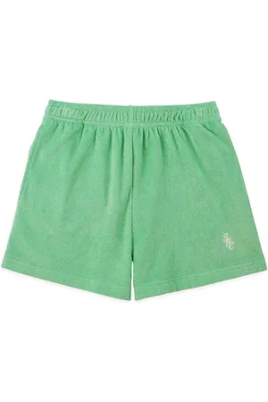 Sporty & Rich SRC cotton track shorts