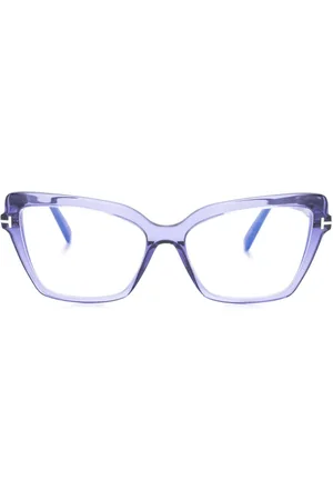 Tom Ford Transparent-frame cat-eye glasses