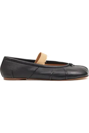 Maison Margiela Tabi leather ballerina shoes