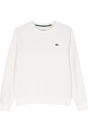 Lacoste Crocodile-patch jersey sweatshirt