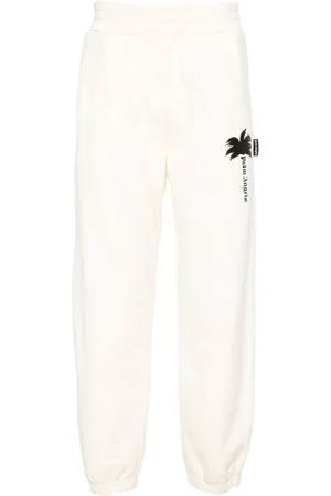 Palm Angels Monogram Piquet Track Pants - Black / Off White – Kith