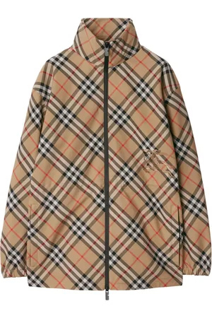 Burberry Check-pattern jacket