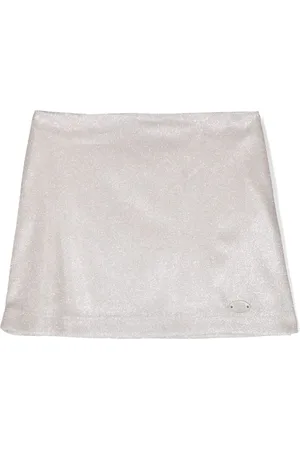 Chiara Ferragni Glitter-embellished A-line miniskirt