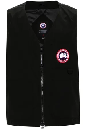 Canada Goose Logo-patch zip-up vest