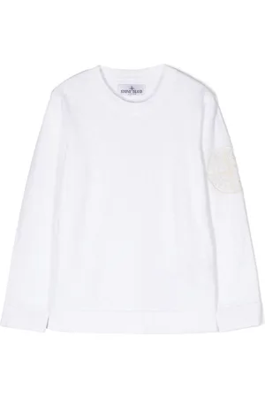 Stone Island Embroidered-Compass jumper