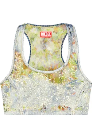 Diesel De-Detop-Fse devor?? crop top